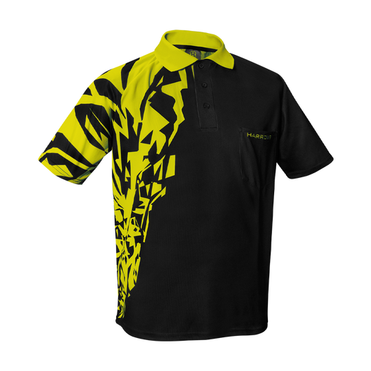 Harrows Rapide Dartshirt - Gelb