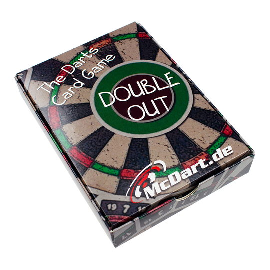 McDart Double Out Darts Card Game / Kartenspiel