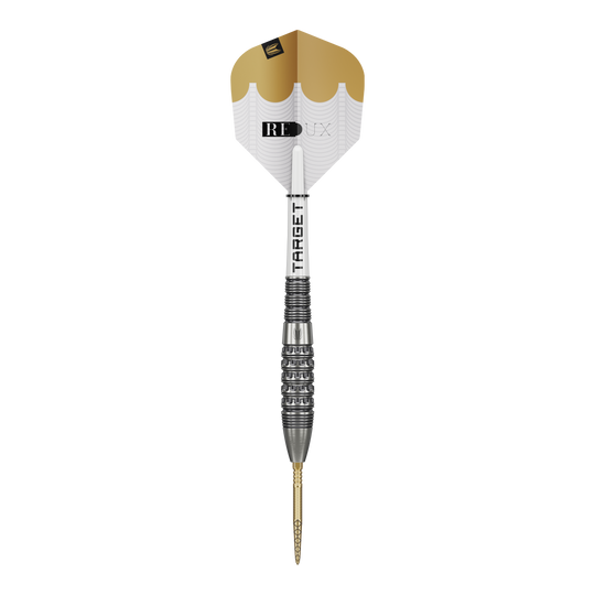 Target Redux 02 Swiss Point steel darts Hier sind die Target Redux 02 Swiss Point Steeldarts zu sehen. Die Steeldarts bieten eine hohe Qualität und Präzision.