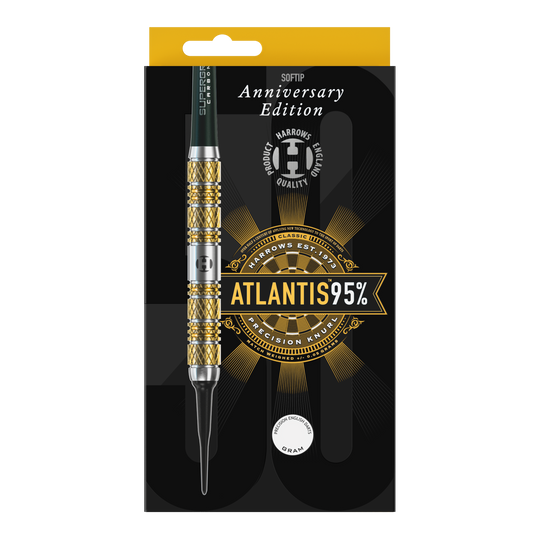 Harrows Anniversary Edition Atlantis Softdarts - 18g