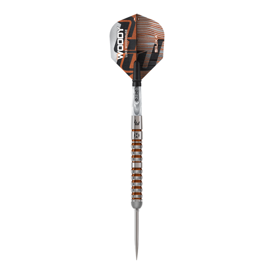Harrow's Luke Woodhouse Series 3 Quick Point Steel Darts Zu sehen sind die Harrows Luke Woodhouse Series 3 Quick Point Steeldarts. Das Set ist ideal für ambitionierte Dartspieler.