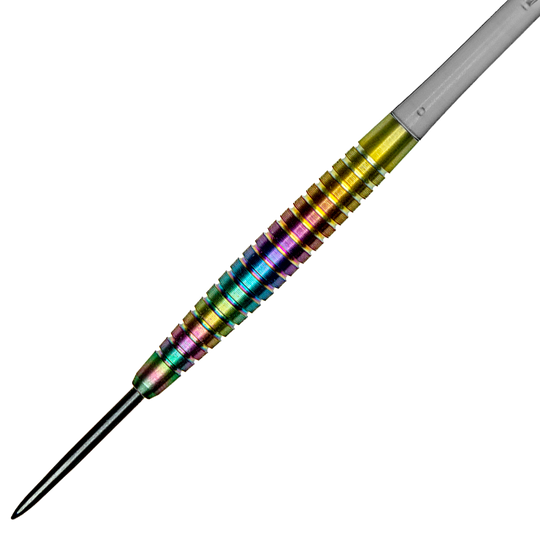 Dynasty Fallon Sherrock AFlow Black Line Rainbow Steeldarts -  23g