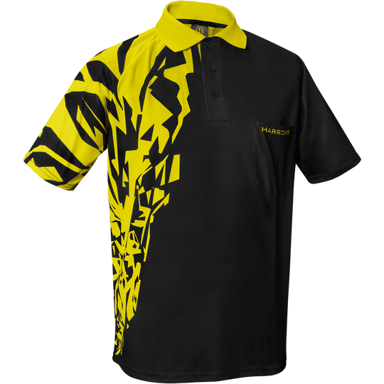 Harrows Rapide Dartshirt - Gelb