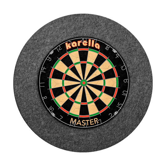 Soundproofing Karella for steel dartboards with integrated surround catch ring