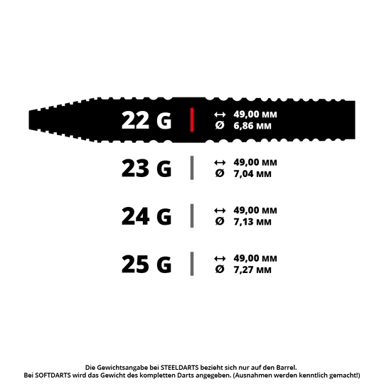 Bulls NL Max Hopp E5 Convertible Point Steel Darts