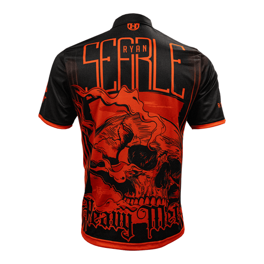 Harrow's Ryan Searle Heavy Metal Player Shirt Abgebildet ist das Harrows Ryan Searle Heavy Metal Playershirt. Dieses Shirt ist für professionelle Dartspieler geeignet.