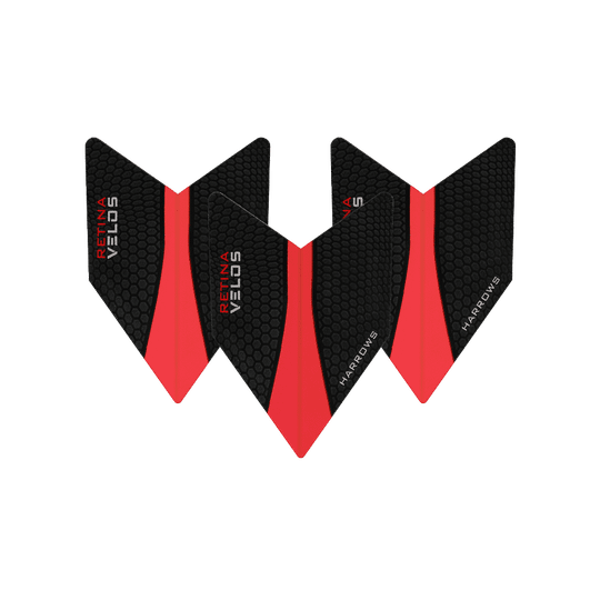 Harrows Velos Retina Flights - Red