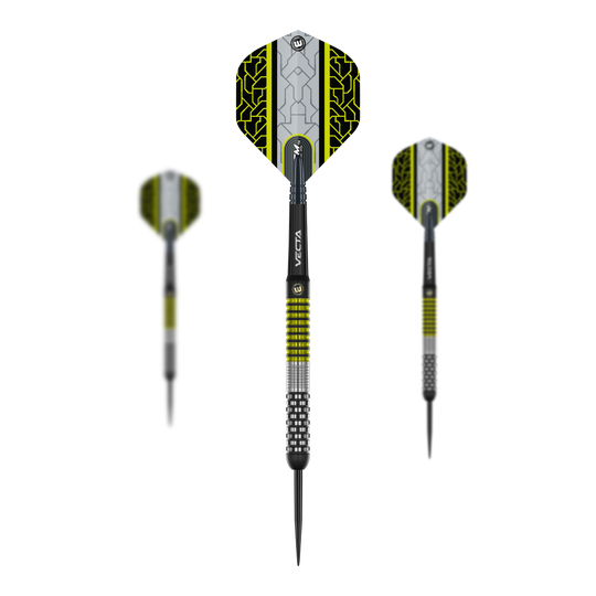 Winmau Team 360 Cori Wiltshire Steel Darts - 24g Zu sehen sind die Winmau Team 360 Cori Wiltshire Steeldarts mit 24 Gramm im Set. Die Darts sind ideal für Dartspieler und Fans von Cori Wiltshire.