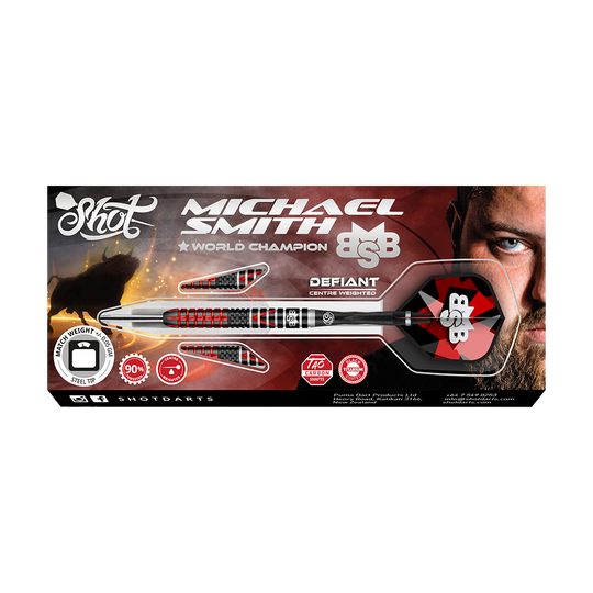 Shot Michael Smith Defiant steel darts