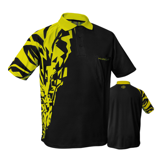 Harrows Rapide Dartshirt - Gelb