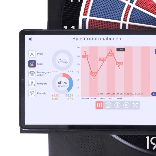 Karella CB-Smart Elektronische Soft-Dartscheibe