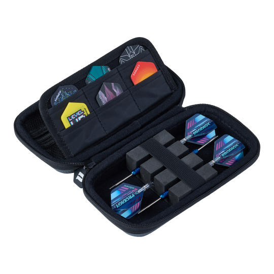 Unicorn Vanguard Small Dartcase - Grey Zu sehen ist das Unicorn Vanguard Small Dartcase in Grau. Es eignet sich zur sicheren Aufbewahrung von Darts.