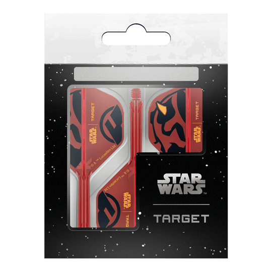 Target Star Wars K-Flex Darth Maul No2 Standard Flights Target Star Wars K-Flex Darth Maul No2 Standard Flights Darts-Flights mit Darth Maul Design im Standardformat. Perfekt geeignet für Star Wars Liebhaber.