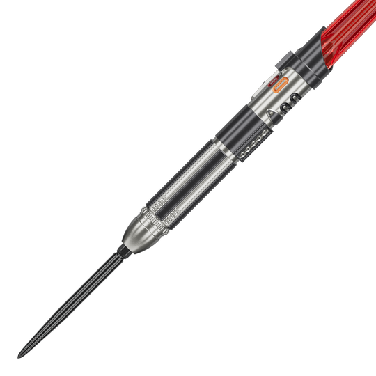 Target Star Wars Darth Vader Sith Lord Lightsaber Limited First Edition Darts- 24g Gezeigt werden die Target Star Wars Darth Vader Light Saber Limited Edition Steeldarts - 24g. Die Dartpfeile sind eine limitierte Sonderedition mit Star Wars Thema.