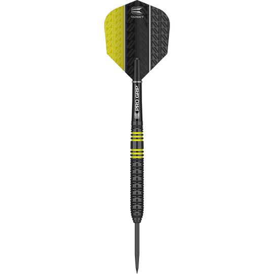 Target Vapor8 Black Yellow steel darts