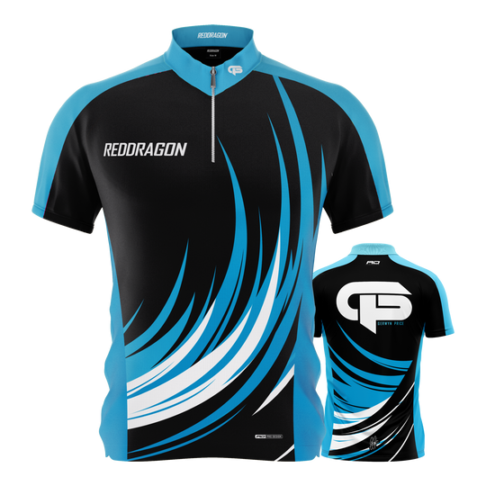 Red Dragon Gerwyn Price Limited Edition dart shirt Abgebildet ist das Red Dragon Gerwyn Price Limited Edition Dartshirt. Es handelt sich um ein sportliches Darttrikot in limitierter Auflage.