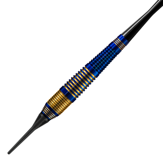 Harrows Vivid Brass Blue Softdarts - 18g