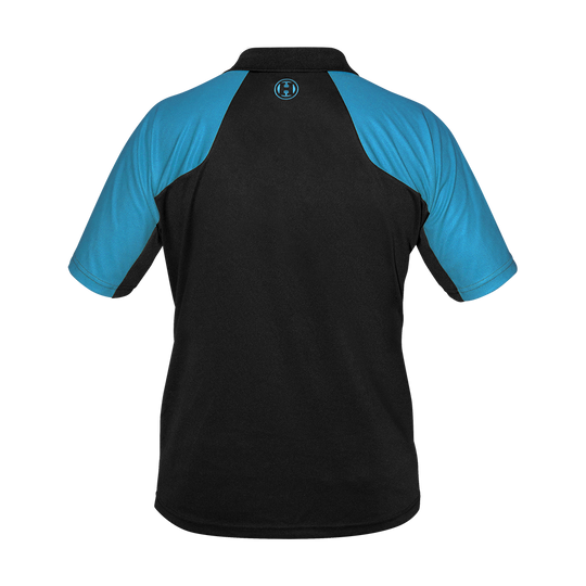 Harrows Vivid Dart Shirt Black/Aqua