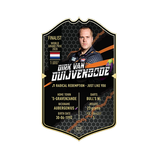 Ultimate Darts Card - Dirk Van Duijvenbode