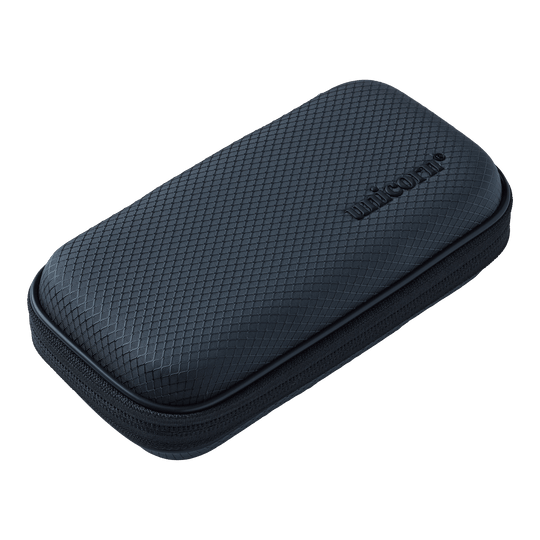 Unicorn Vanguard Small Dartcase - Grey Die Abbildung zeigt das Unicorn Vanguard Small Dartcase in Grau. Diese Darttasche ist kompakt und für den sicheren Transport von Darts geeignet.