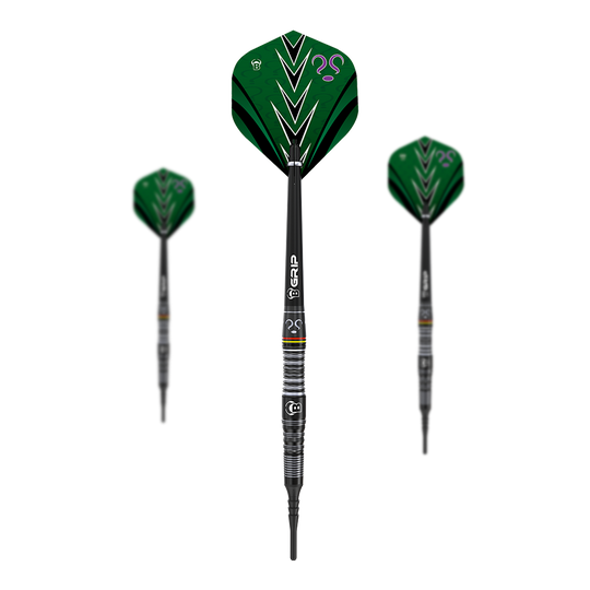 Bulls Brian Raman The Riddler Soft Darts - 18g