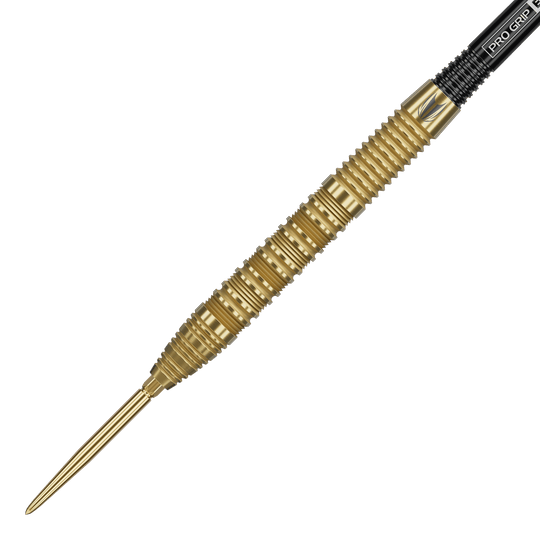 Gezeigt wird das Produkt Target Bolide Envy 01 Swiss Point Steeldarts. Diese Steeldarts sind speziell für präzises Werfen entwickelt.