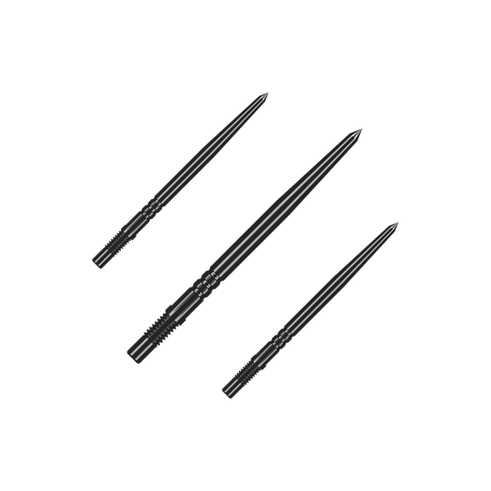 Shot Turbo Point Dart Tips - Black