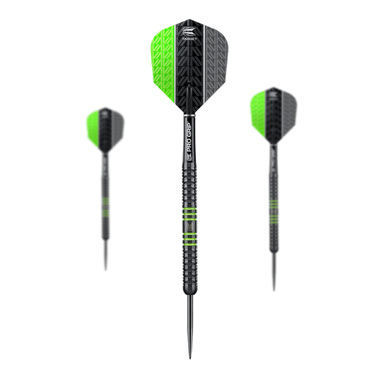 Target Vapor8 Black Green Steeldarts