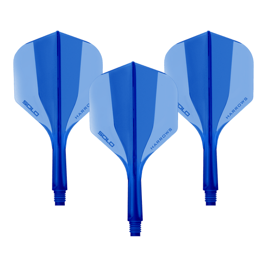 Harrows Solo No2 Flight-Shaft-System - Blau
