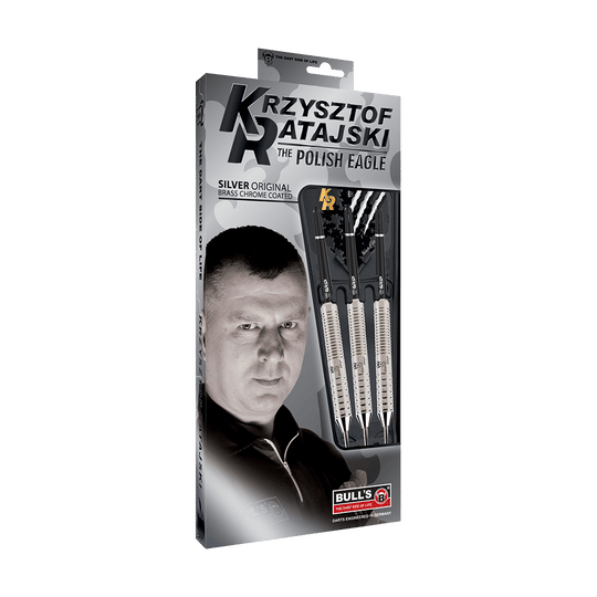 Bulls Krzysztof Ratajski Brass Silver Steeldarts - 22g