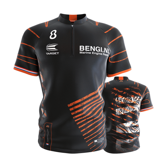 Target Coolplay Collarless Raymond Van Barneveld 2023 dart shirt