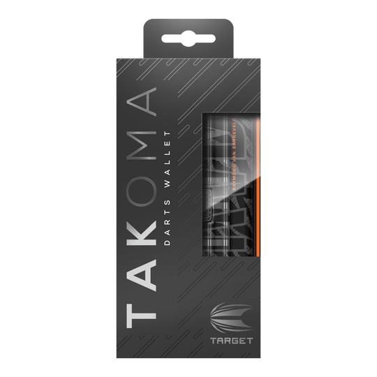 Takoma Ghost Series Raymond Van Barneveld dart case Das Bild zeigt das Takoma Ghost Series Raymond Van Barneveld Dartcase. Es handelt sich um ein spezielles Dart-Etui für Dartzubehör.