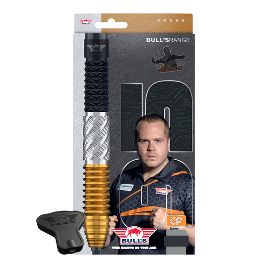 Bulls NL Dirk Van Duijvenbode 95% Convertible Points Steeldarts Die Bulls NL Dirk Van Duijvenbode 95% Convertible Points Steeldarts sind hochwertige Darts mit austauschbaren Spitzen. Sie bieten Präzision und Flexibilität für erfahrene Dartspieler.