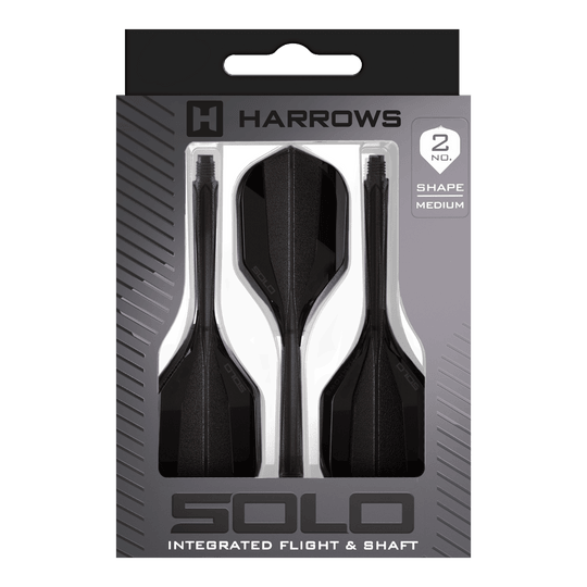Harrows Solo No2 Flight-Shaft-System - Schwarz