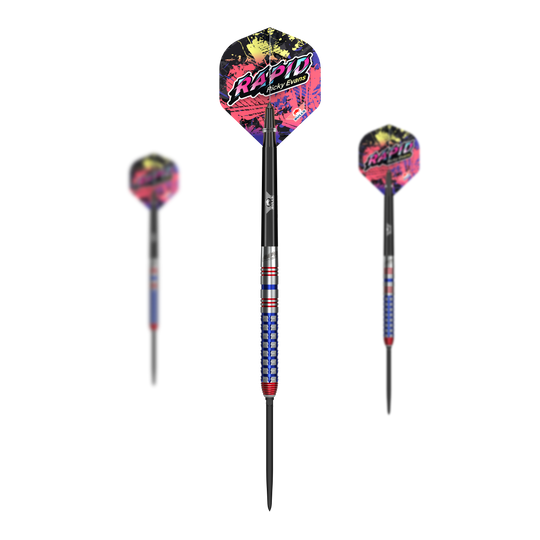 Bulls NL Ricky Evans Rapid Convertible Point Steel Darts Bulls NL Ricky Evans Rapid Convertible Point Steel Darts