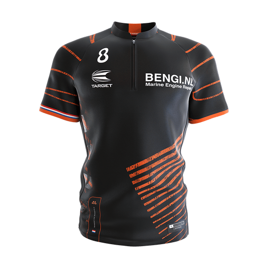 Target Coolplay Collarless Raymond Van Barneveld 2023 dart shirt