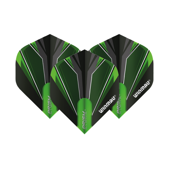 Winmau Prism Alpha Green Standard 2 Flights