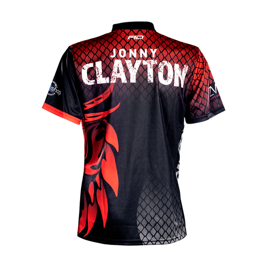 Red Dragon Jonny Clayton Tour dart shirt