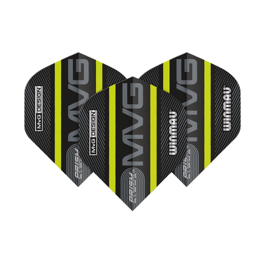 Winmau Prism Alpha MvG Green Standard Flights