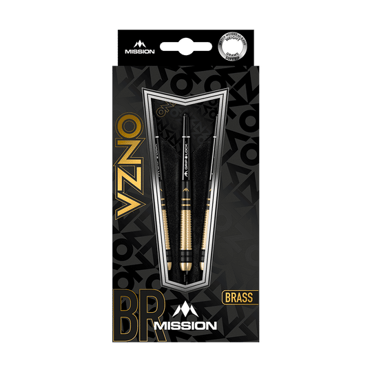 Mission Onza Model 2 Black Gold Soft Darts - 18g