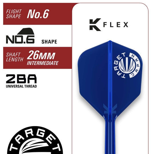 Target Japan Prime Series Zenith GEN2 Soft Darts - 20g Target Japan Prime Series Zenith GEN2 Softdarts mit 20g sind auf diesem Bild zu sehen. Das Produkt zeichnet sich durch ein modernes Design und gute Verarbeitung aus.