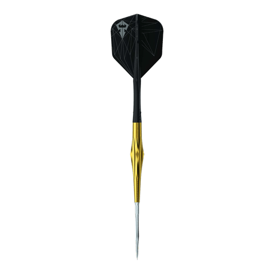 Zu sehen sind die Caliburn Starships Series Sunspear Steeldarts in der Ausführung mit 19 Gramm. Perfekt geeignet für ambitionierte Dartspieler.