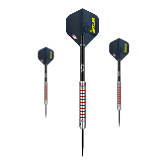 Bulls NL Kim Huybrechts 90% PCT Red Steel darts