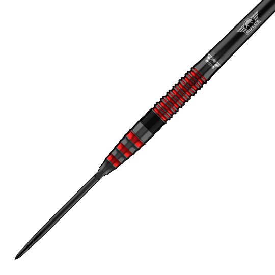 Bulls NL Florian Price 90 Convertible Point Steeldarts Gezeigt werden Bulls NL Florian Preis 90 Convertible Point Steeldarts. Das Set eignet sich für Darts-Spieler.