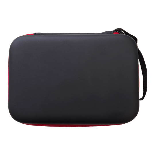 McDart System-4 Dartcase Das Bild zeigt ein Dartcase in schwarzer Farbe. Es ist ein Aufbewahrungsetui für Dart-Zubehör.