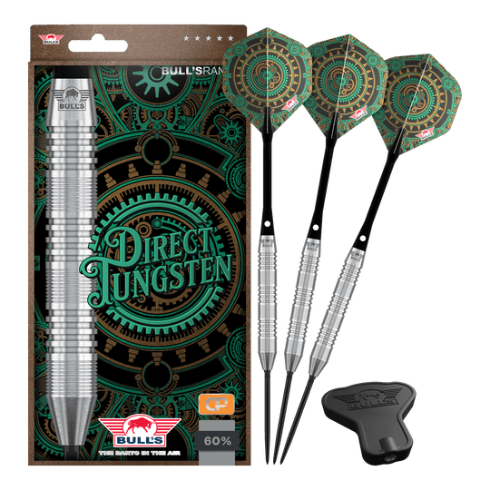 Bulls NL Direct Tungsten Convertible Point Steel Darts - 23g Bulls NL Direct Tungsten Convertible Point Steel Darts - 23g