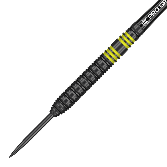 Target Vapor8 Black Yellow steel darts