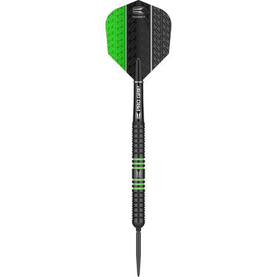 Target Vapor8 Black Green Swiss Point steel darts