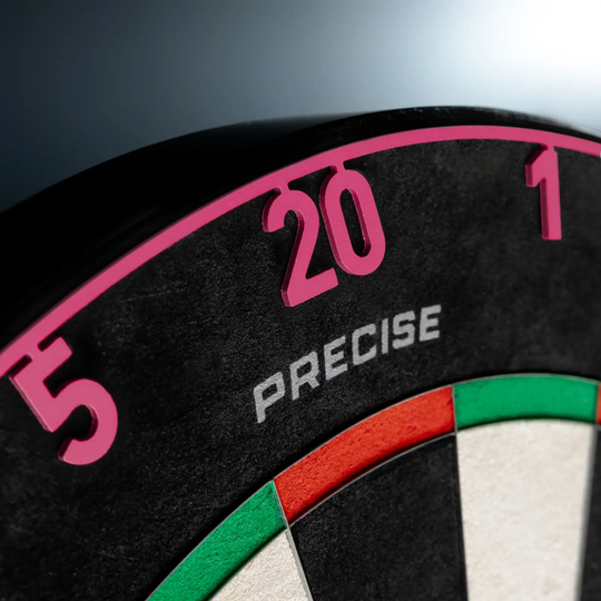Precise 180 OnePiece Lasercut Number Ring Abgebildet ist das Produkt mit dem Dateinamen ONE1013_Precise180_OnePiece_Lasercut_Zahlenring_CyberPink_2. Es wird ein weiteres Bild dieses Produkts gezeigt.