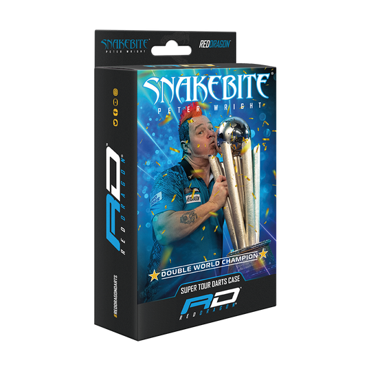 Red Dragon Peter Wright Snakebite Super Tour dart case